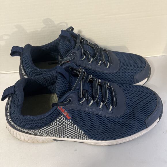 Orthofeet Other - OrthoFeet 616 Edgewater Mens Size 12 (2E) Wide Shoes Navy Blue Stretch Walking